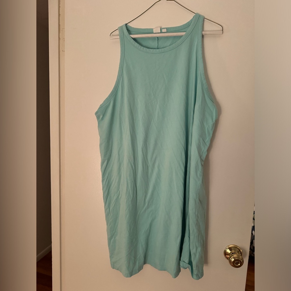 Turquoise beach coverup